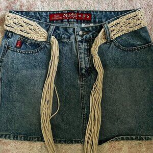 Mudd Clothing Women's Blue Skirt